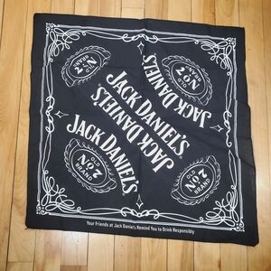 Jack Daniels Official Black Bandana